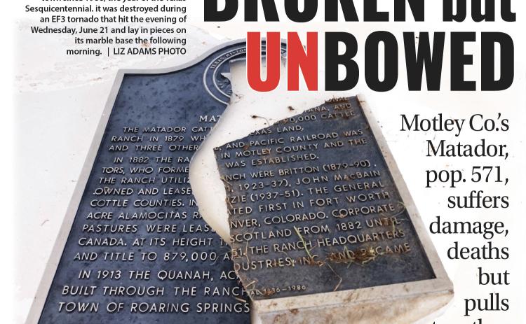 THC marker ravaged by tornado to be replaced