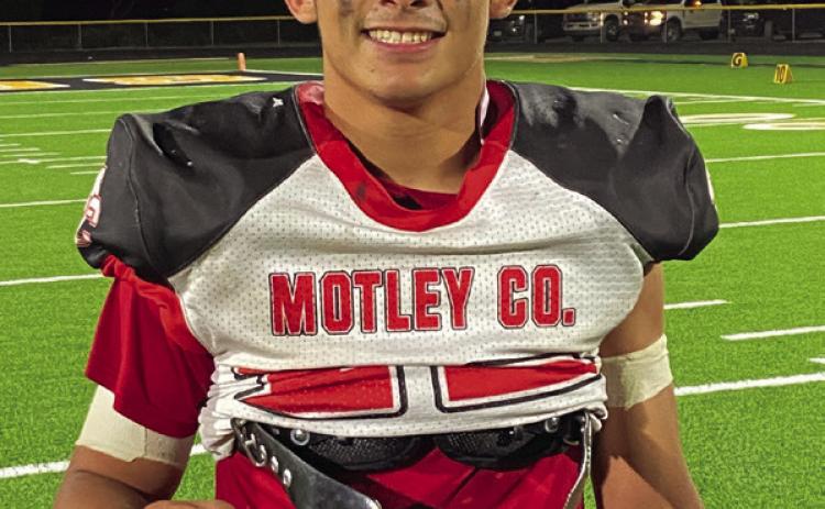 STICKER STANDOUT Motley County Senior Kadyn Roys was selected as Texas 1A Fan’s sticker player of the week. | TEXAS 1A FAN