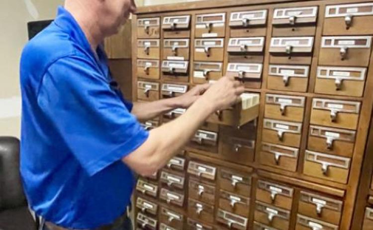 TITLE EXAMINERS Brady Watson (above) and Libby Cruse have taken over Warren Title in Dickens and Motley County Abstract in Matador, reopening as Rolling Plains Title of Texas. | CAPROCK COURIER