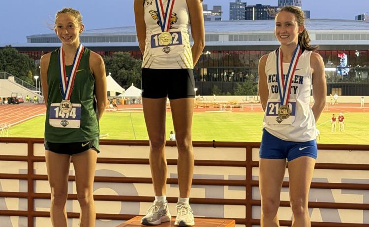 STATE TRACK Guthrie’s Hallie Irons finished 2nd in state| COURTESY PHOTO