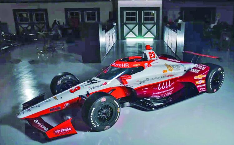 SPEEDYBEEF Dreyer &amp; Reinbold Racing/Cusick Motorsports earlier this month unveiled the livery for their No. 23 car in the upcoming Indianapolis 500. The car represents a partnership with VensureHR, Four Sixes Ranch Beef, and 101 Studios. Ryan Hunter-Reay will drive #23. | COURTESY PHOTO