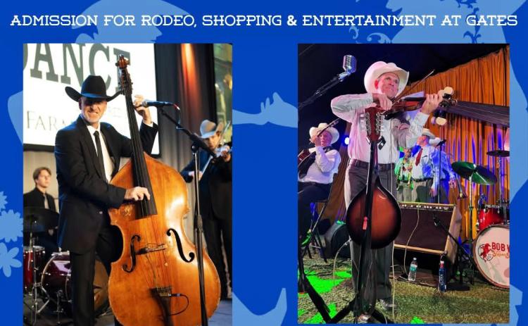 At the upcoming 103rd annual Motley-Dickens Old Settlers Reunion and Rodeo, slated for Aug. 27–29, 2026, in Roaring Springs, Jake Hooker and the Outsiders will perform for the Friday night dance, while Bob Wills’ Texas Playboys under the direction of Jason Roberts will entertain at the dance Saturday, Aug. 29. | COURTESY PHOTOS