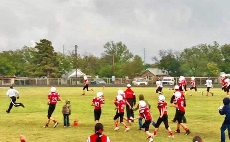 MOTLEYWINS The Motley County Matadors improved their district record to 2-1 with a victory over Patton Springs last week. | COURTESY PHOTO