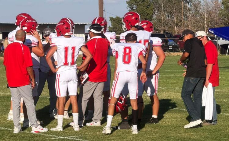 SILVERTON WINS The Silverton Owls defeated the Amherst Bulldogs 53-0 with a halftime win on the road Friday night. | COURTESY PHOTOS
