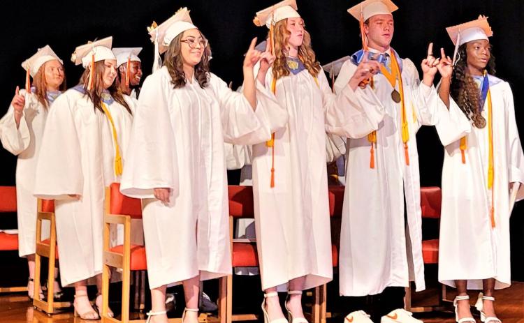 PADUCAH GRADUATES The Paducah Class of 2023, which numbered 12, held its graduation Friday night. | COURTESY PHOTO