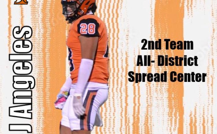 J ANGELES Junior, 2nd Team Spread Center