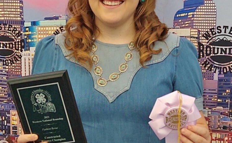 Lindee Miller earns honors at National 4-H in Colorado