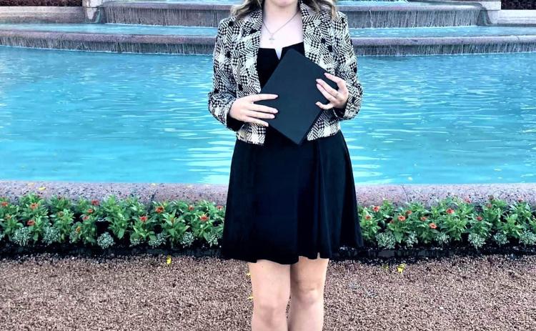 GUTHRIE STATE Guthrie’s Emma Hardin for earned 6th Place at State in Poetry Interpretation. | COURTESY PHOTO