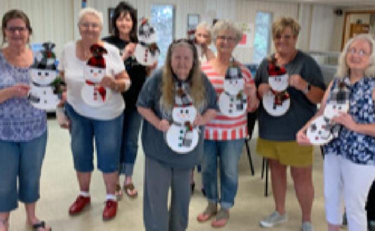 CRAFTY CLUB The Motley County Arts and Crafts group, which began more than half a century ago, welcomes new participants. | COURTESY PHOTO