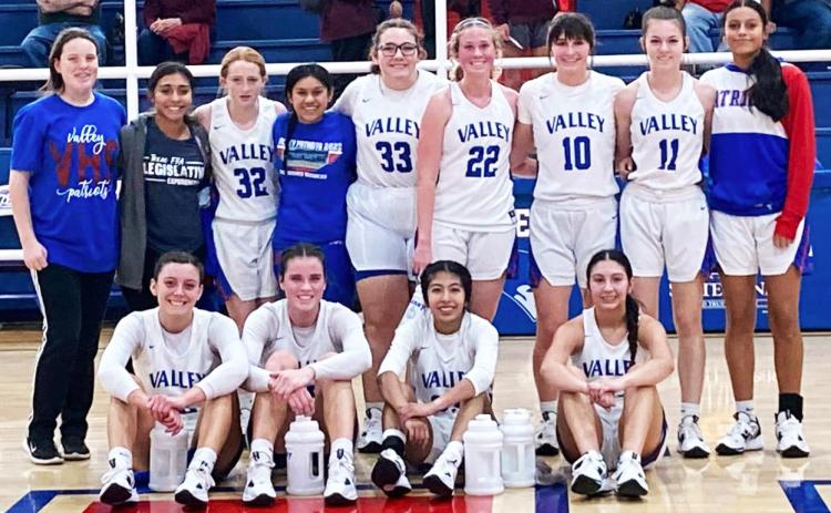 STATE RANKING The Valley girls varsity basketball team is off to a 9-2 start and is ranked #5 in the Texas Association of Basketball Coaches poll. | COURTESY PHOTO