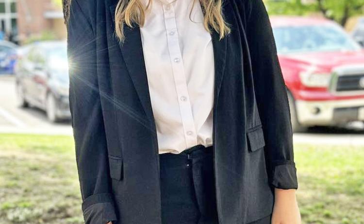 Congratulations go to Guthrie’s Shaylee Jouett, who is the Region 1 Poetry Interpretation champion and will be competing at the State UIL Academic Meet Monday, May 19, in Austin. | COURTESY PHOTO