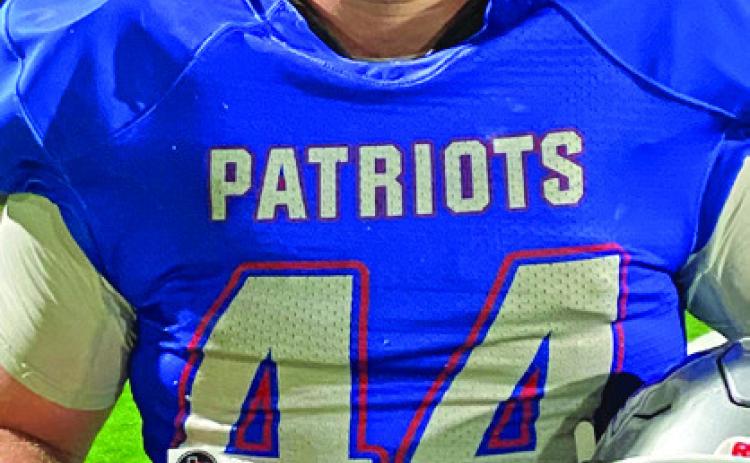 STANDOUT SCHUELTER Valley’s Tucker Schuelter, a senior, was selected by Texas 1A Fan as the outstanding sticker player in Friday night’s Valley win over Motley County in the Gridiron Classic in Jayton. | COURTESY PHOTO