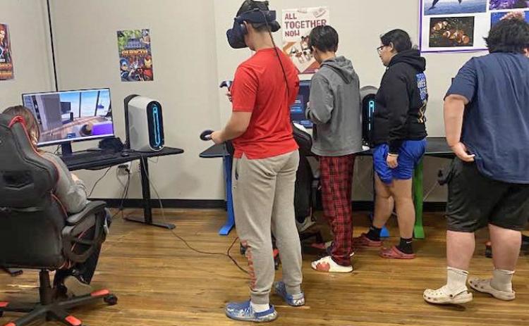 Last week, during Spring Break, the Paducah Bi-Centennial City-County Library hosted gaming nights for junior high and high school attendance. They had a number of participants, and Moore’sThriftway donated pizza. | COURTESY PHOTOS