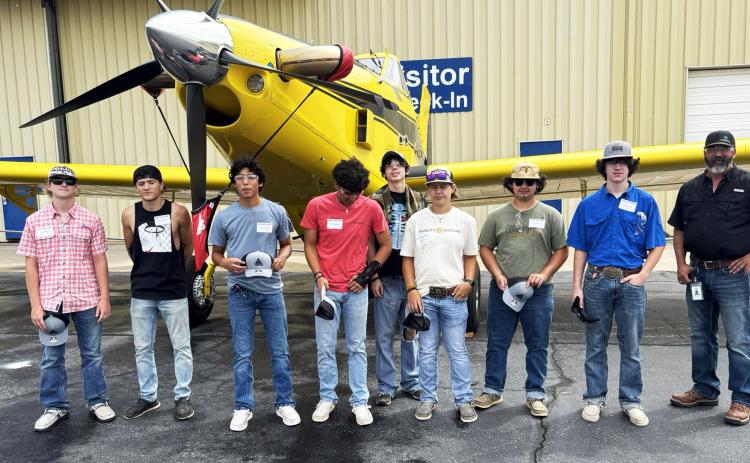 Paducah FFA students had a great time last week touring Air Tractor. The ag youth were able to see what a wide variety of jobs that go into making an airplane. | COURTESY PHOTO