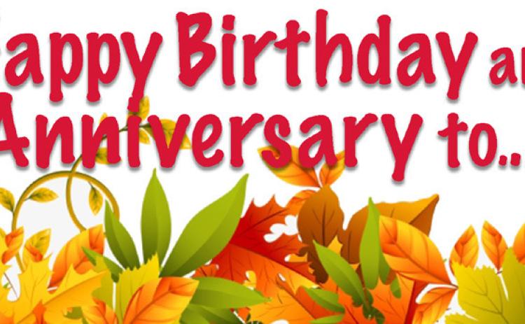 Happy Birthday and Anniversary yo...