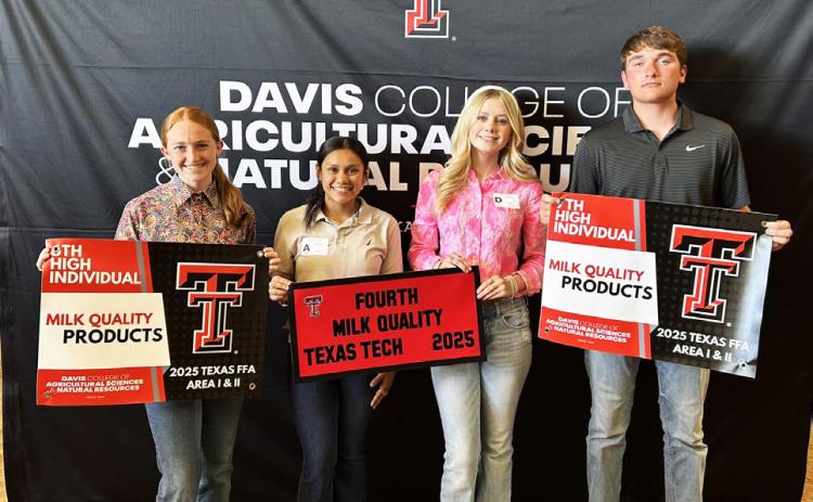 TheValley MilkTeam is State bound after finishing 2nd in Area. Livestock was 20th as a team in Area 1; Allie Pigg was 7th individually. Entomology was 8th as a team in Area 1. | COURTESY PHOTO