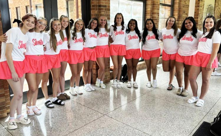 SILVERTONCHEERLEADERSATTENDCAMP The High School and Junior High cheerleaders attended camp July 15–18 at MSU in Wichita Falls. | COURTESY PHOTOS
