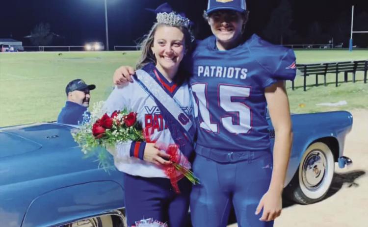HOMECOMING QUEEN AND KING Congratulations go to Orion Enloe and Reese Cruse, Valley Homecoming Queen and King. | COURTESY PHOTO