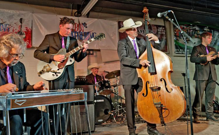 IN ROARING SPRINGS PopularWestern Swing band Jake Hooker and the Outsiders will perform for the dance at the 101st Motley-Dickens Old Settlers Reunion and Rodeo Friday, Aug. 22 at 9:30 p.m. in Roaring Springs. | COURTESY PHOTO