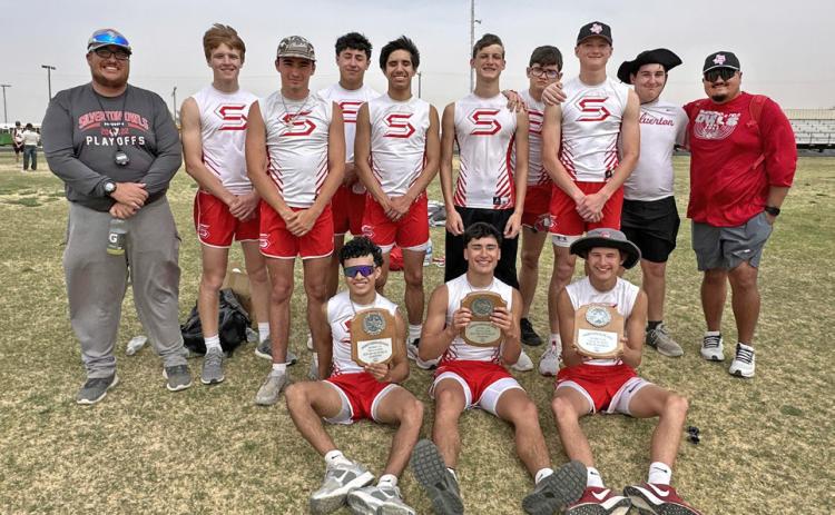 The Silverton boys track team were runners-up at last week’s District track meet. | COURTESY PHOTO