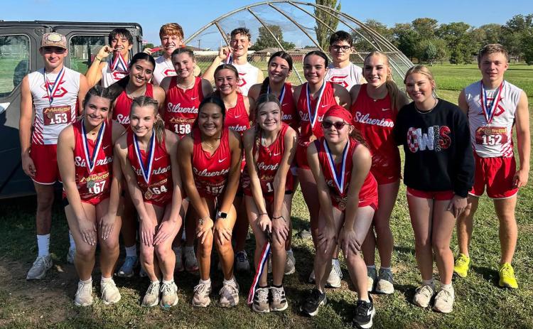The Silverton High School cross country team competed in the UIL District 4-1A Cross Country Championship Tuesday, Oct. 13, 2026 at Running Water Draw Park in Plainview. Girls results: Ansley Sanders, 6th place, regional qualifier; Julia Shelton, 9th place, regional qualifier. The boys (Slayton Cagle, Keegan Hall, Brock Henderson, Briggs Holt, Lucas Holt and Haygen Lopez) finished in 3rd place as a team and are regional qualifiers. | COURTESY PHOTOS