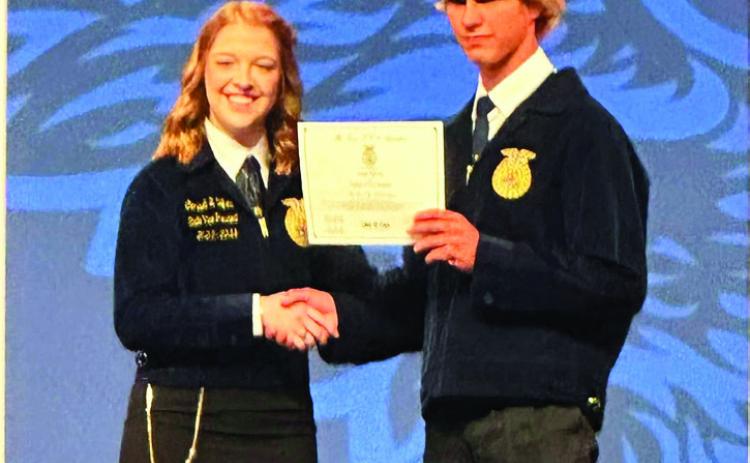 VALLEY FFA HONORS