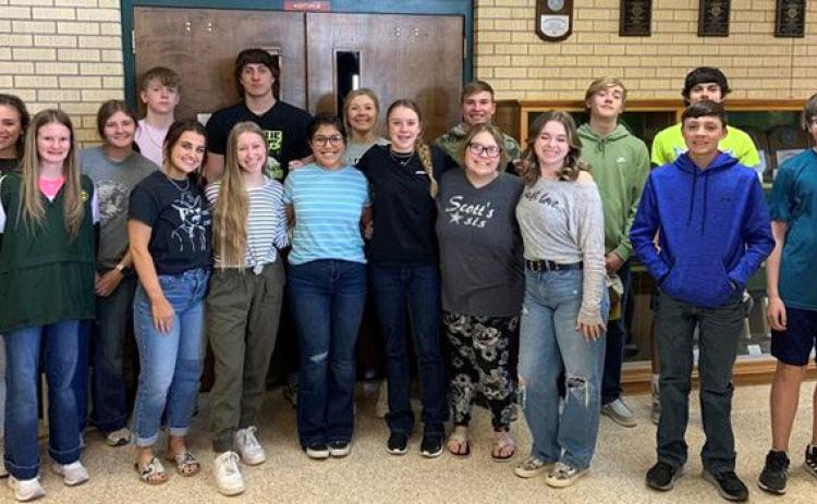 GUTHRIE HONORS Last week Guthrie competed at the Stamford Cotton Classic UIL Academic Meet and many students came home with honors | COURTESY PHOTO