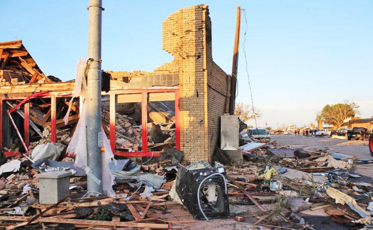 PERRYTON, TEXAS was hit ny a devastating tornado on June 15, 2023. | TEXAS TRIBUNE PHOTO