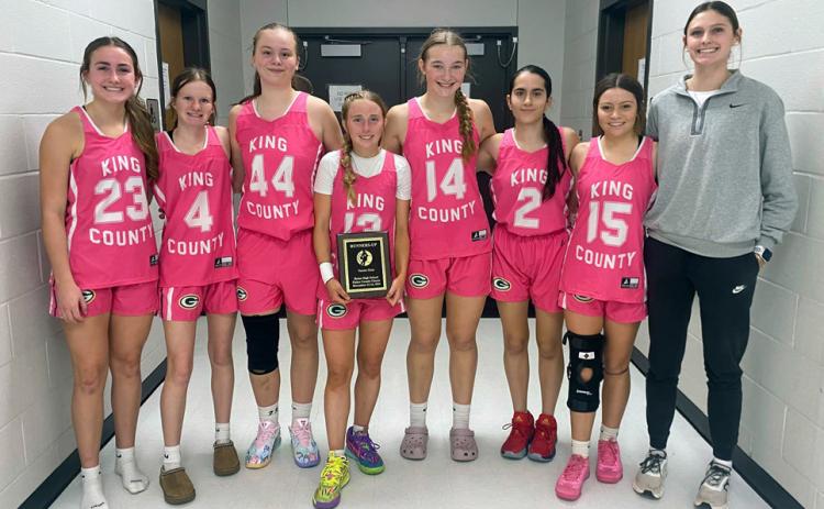 TOURNEYHONORS Congratulations tgo o the Guthrie Lady Jags, runners-up at the Rotan tournament last weekend. | COURTESY PHOTO
