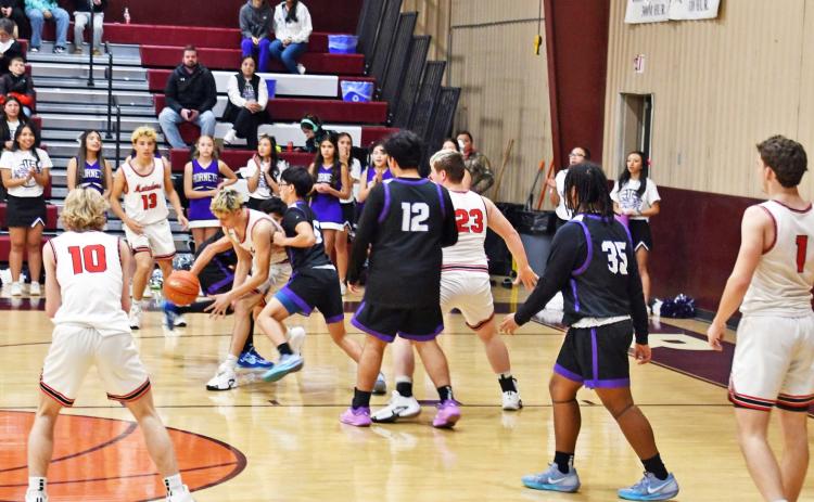 MATSMATCHUP TheMotleyCountyMatadorstookonLorenzoinaplayoffgameFeb.18. | COURTESY PHOTO