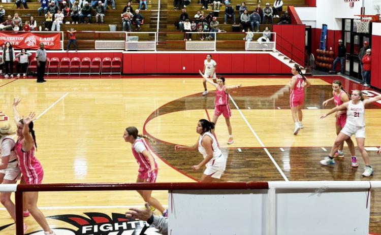 The Silverton Lady Owls took a tough loss at home last week, 29-28, to the Guthrie Lady Jags. | COURTESY PHOTO