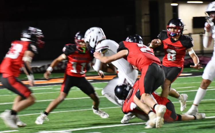 MATADOR JUNIOR JOSIAH MARTINEZ was named Texas Six-Man Coaches Association Division 2 All-State 1st Team Tight End for the 2025 football season. | COURTESY PHOTO