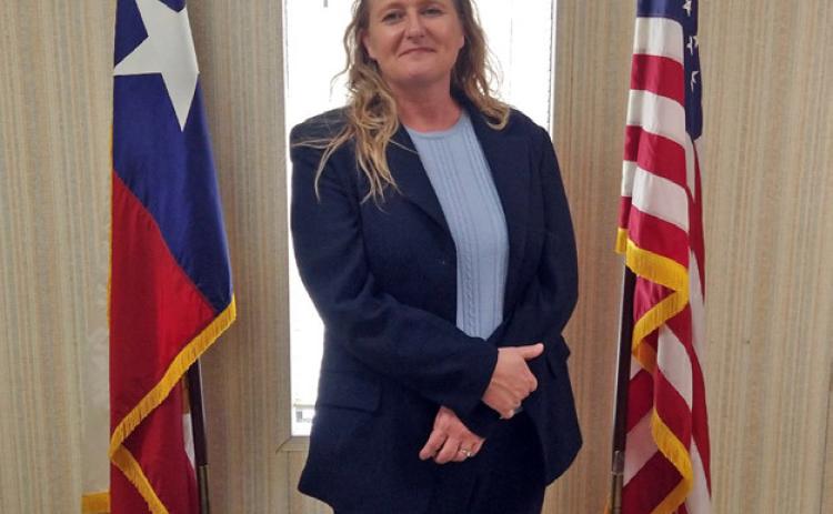 110th District Attorney Teegarden speaks to Motley Co. Lions Club