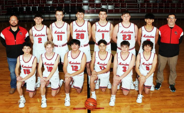 The Motley County Matadors varsity boys basketball team advanced to the playoffs for the first time since 2008. They faced the Lorenzo Hornets Tuesday night in Floydada (after press time for the Caprock Courier). | COURTESY PHOTO