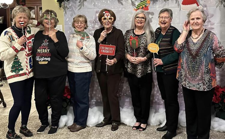 The Matador Church of Christ celebrated the season with a Christmas party last week. | COURTESY PHOTOS
