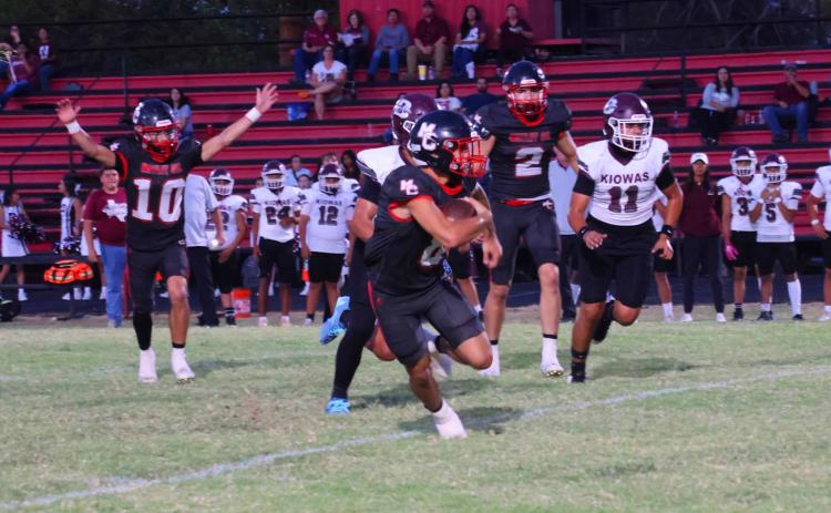 HOMECOMINGWIN The Motley County Matadors defeated the Booker Kiowas 72–20 Friday night in a homecoming victory. | COURTESY PHOTO