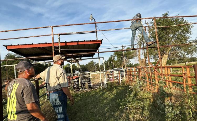 Roaring Springs arena being improved for Motley-Dickens Reunion and Rodeo