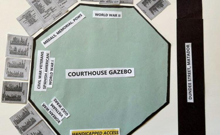 Courthouse gazebo included in Motley memorial plans