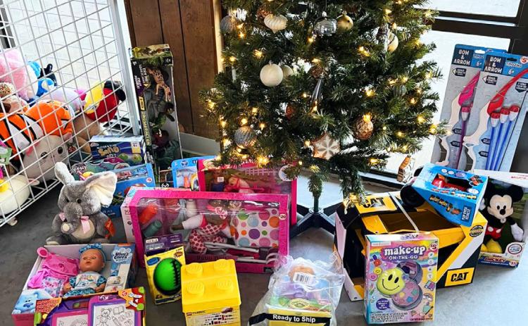 MOTLEY STUDENT COUNCIL Before Christmas break, the Motley County student council spearheaded a toy drive. They were able to collect so many toys that many area children were able to have a wonderful Christmas. | COURTESY PHOTO