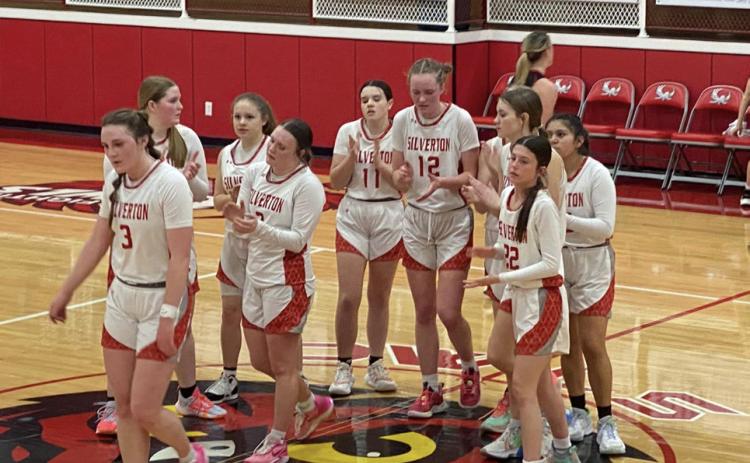LADY OWLS WIN The Silverton Lady Owls defeated the Hedley Lady Owls 60-21 on the road last week for a district win. | COURTESY PHOTO