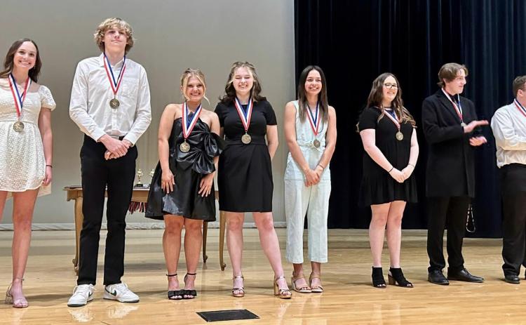 Guthrie students earn bi-district OAP honors