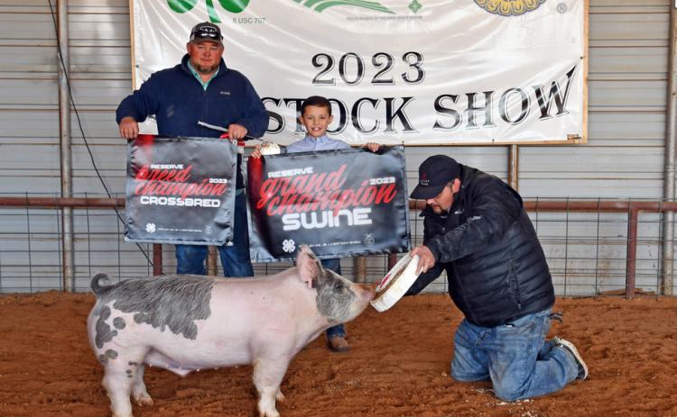 RESERVE GRAND CHAMPION SWINE COOPER