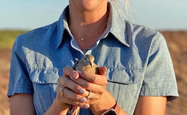LOCALROOTS Hailey Hawkins, whogrewontheTriangleRanch in Paducah, has returned to the area to work forTexas Parks and Wildlife. | COURTESY PHOTO