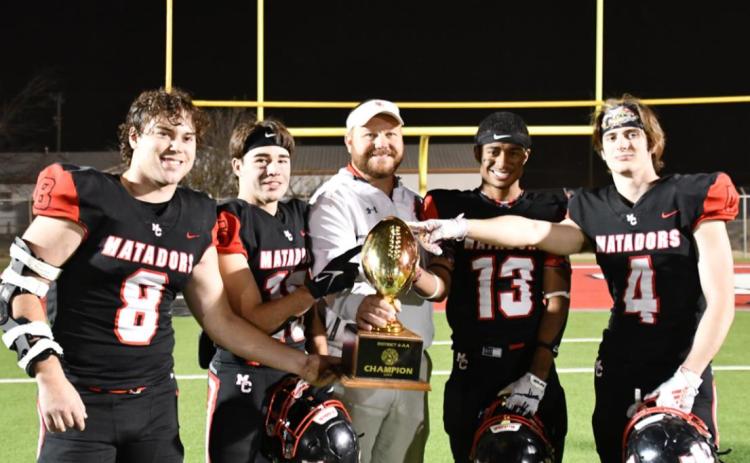 STATE-BOUND! The Motley County Matadors will face the Strawn Greyhounds Wednesday, Dec. 15 at 2 p.m. in the AT&amp;T Stadium in Arlington for the Division 2-1A state football championship.| COURTNEY MENDOLA