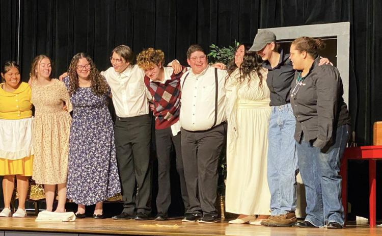 Silverton’s One Act Play company provided a community performance of“The Rocking HorseWinner”last week. Their production was directed by Nikki Gamble, and assistant director was April Howell. | COURTESY PHOTOS