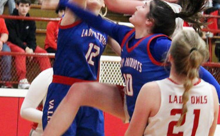 24 points. Teammate Laney Edwards added nine points.