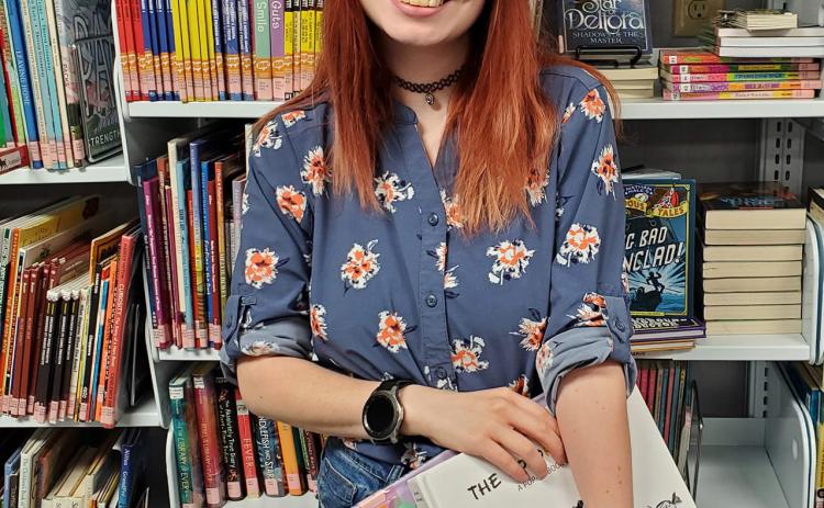 Ariel McDonald (above) will take up her post as the new director of Quitaque’s Caprock Library at the end of July. She has been training and learning the ropes the last couple of weeks, and hers will be the new face Caprock Library patrons see most between now and then. | COURTESY PHOTO