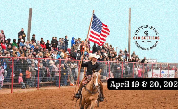 SPRINGEVENTS The 81st Annual Cottle-King Old Settlers Reunion and Rodeo, and a special musical performance by Jordan Robert Kirk in Roaring Springs, are among the entertainment options this spring in Caprock Country. | COURTESY PHOTOS