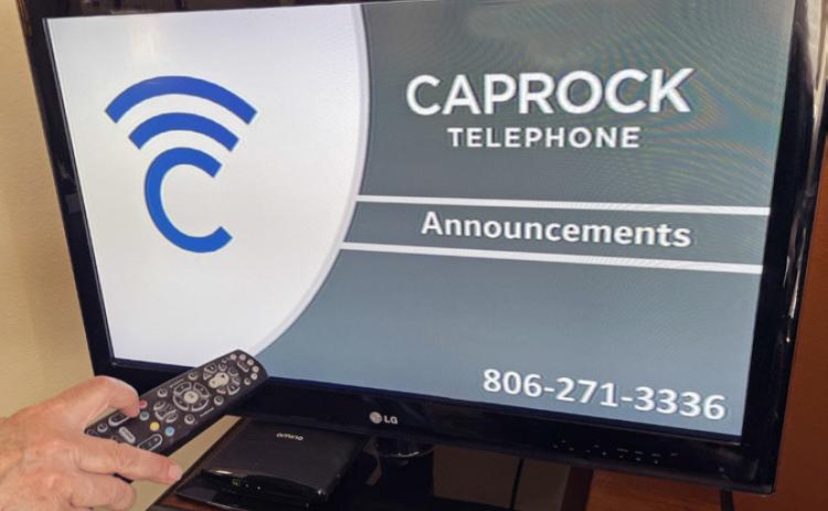 ‘MORE CHANNELS, LESS COST’ is how Cap Rock Telephone general manager Jim Whitefield described the effect of the cooperative’s changes on subscribers. | THE CAPROCK COURIER
