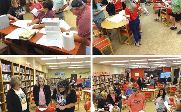 BACK TO SCHOOL Paducah teachers and staff came together this week for training. Students start classes next week. | COURTESY PHOTOS